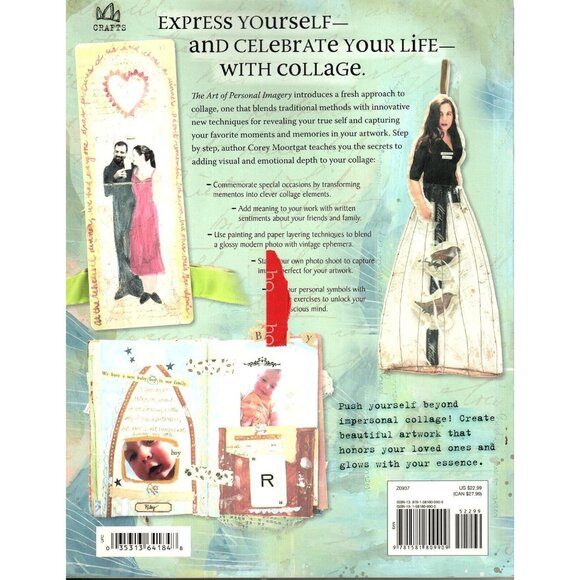 The Art of Personal Imagery Expressing Your Life in Collage Paperback 2007 - Picture 2 of 2